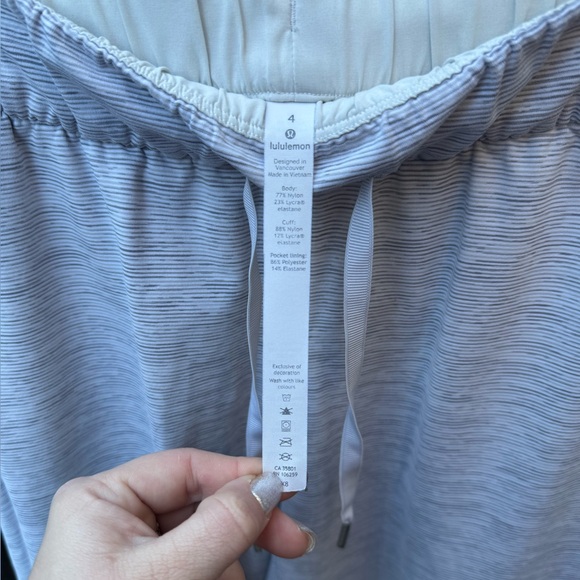 Lululemon Athletica On the Fly Wee Are From Space Nimbus Grey Athletic Joggers 4 - Picture 12 of 15